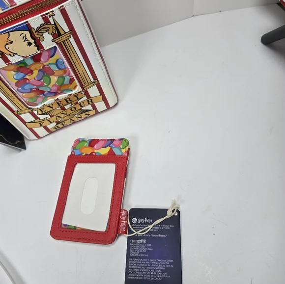 Loungefly Harry Potter Bertie Botts Crossbody Card Holder Set Nwt - Picture 3 of 11